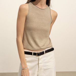 Lighthouse Linen Tank