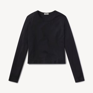 Pima L/S Boxy Crew